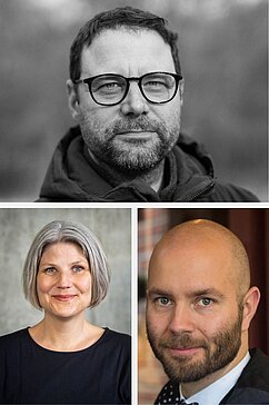 Porträttbild av talarna