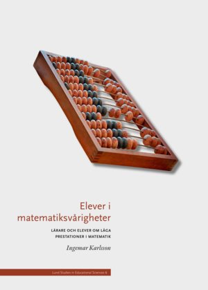 Bild på boken Elever i matematiksvårigheter