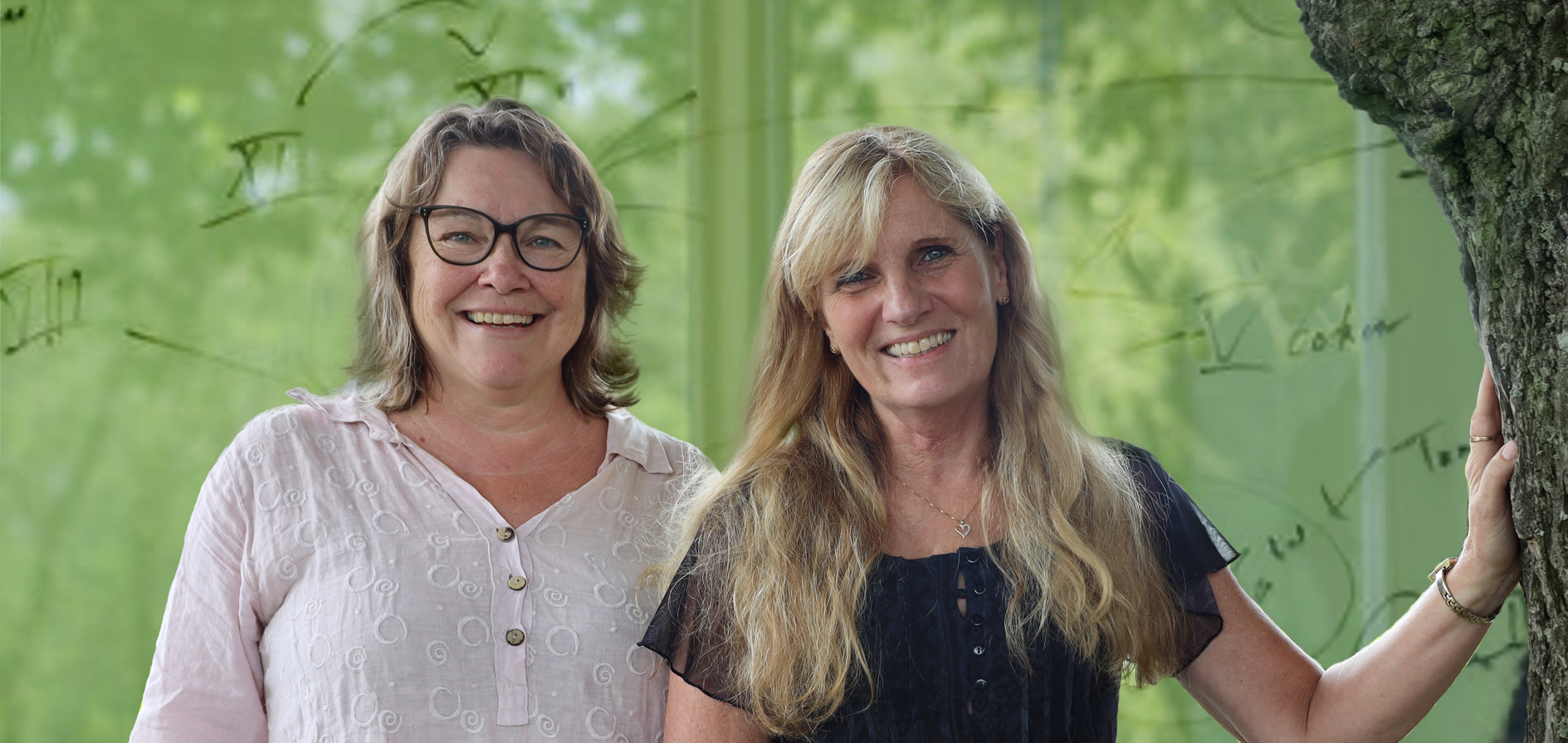 Professor Katarina Mårtensson och Professor Mona Holmqvist på AHU/Inst för utbildningsvetenskap.