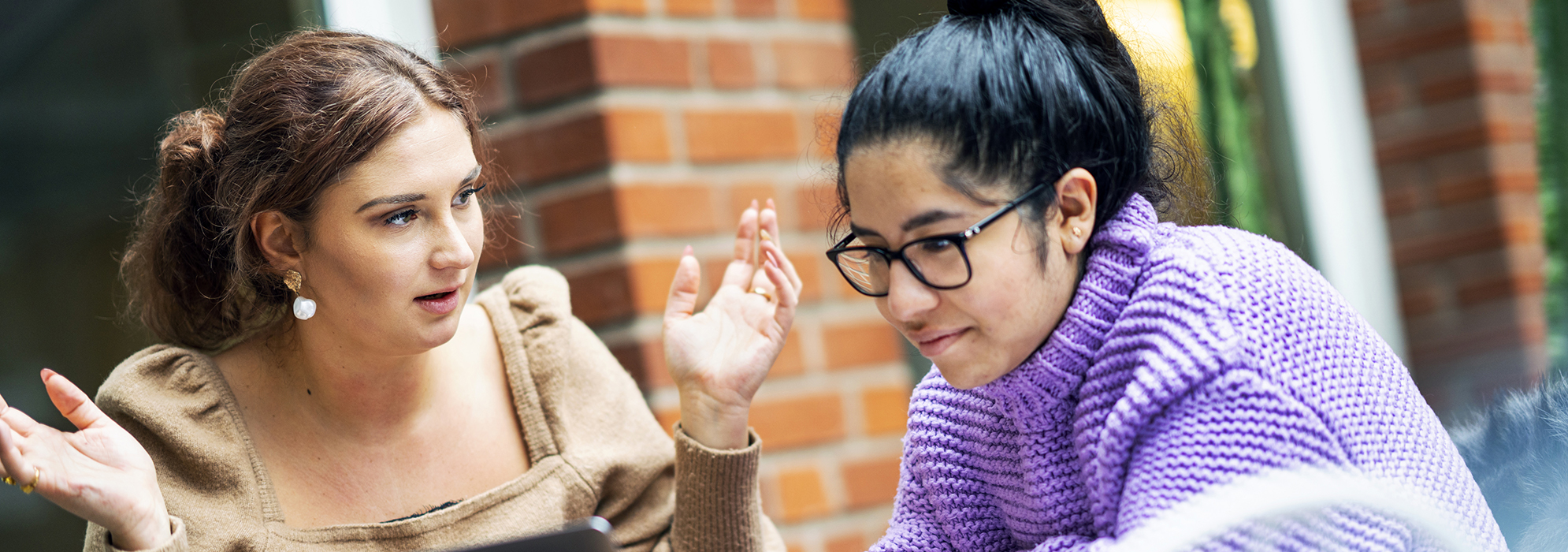 Lärarstudenter planerar